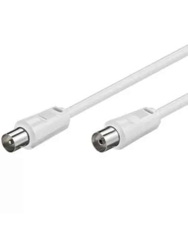 Tecnid 61113 bn Cable antena TV 3m blanco